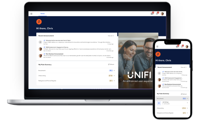 Project UNIFI Pulse Software sml