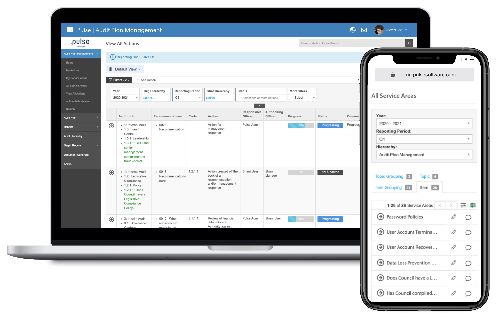 Pulse Audit Module